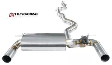 Hurricane Exhaust 3,5" Abgasanlage für BMW M235i F23 Cabrio 326PS